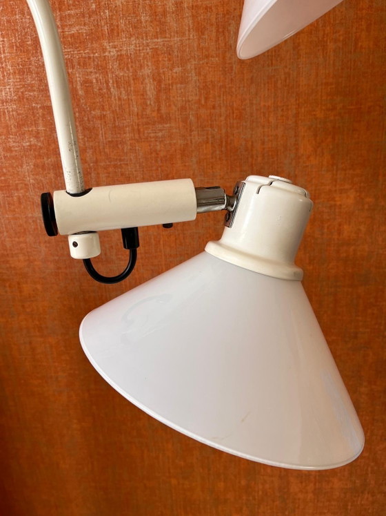 Beautiful Vintage Mid-Century Floor Lamp (1970s) – Floor lights, Plastic, Metal (photo 6 of 9)