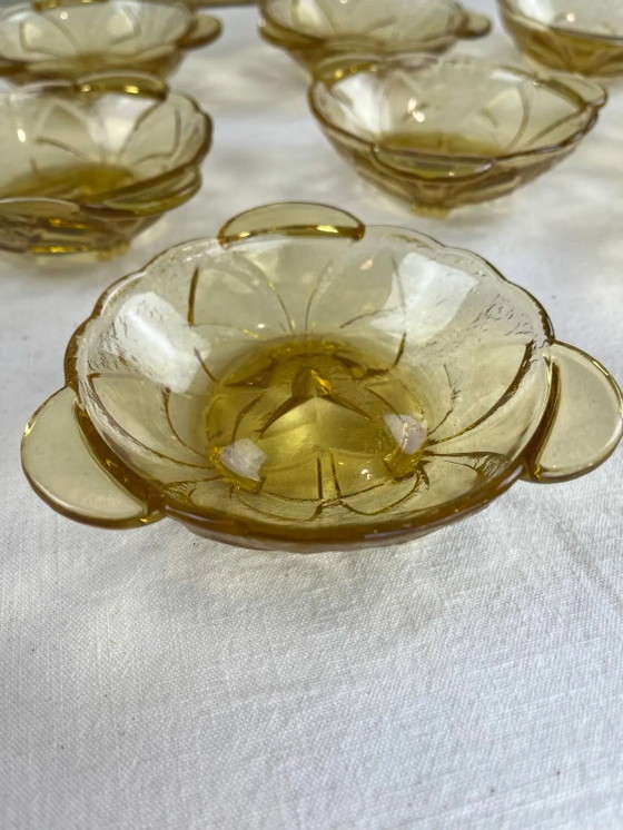 Servizio Art Déco ambra – Ciotole, Crystal, Glass, Art Deco (photo 5 of 9)