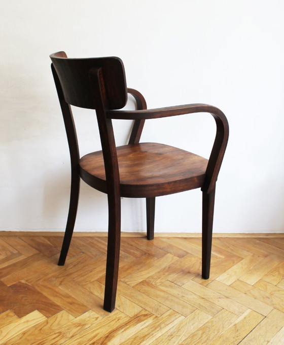 Image 1 of Coppia di sedie Art Déco degli anni '30 di Tatra