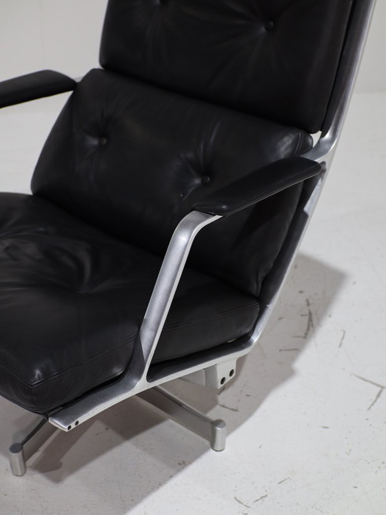 Poltrona Fabricius & Kastholm FK85 Kill International anni '60 – Sedie girevoli, Leather, Vintage (photo 11 of 13)