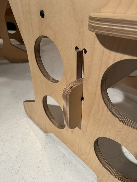 Image 1 of Coppia di sedie CH-1, laboratorio di Lionel Jadot, circa 2020