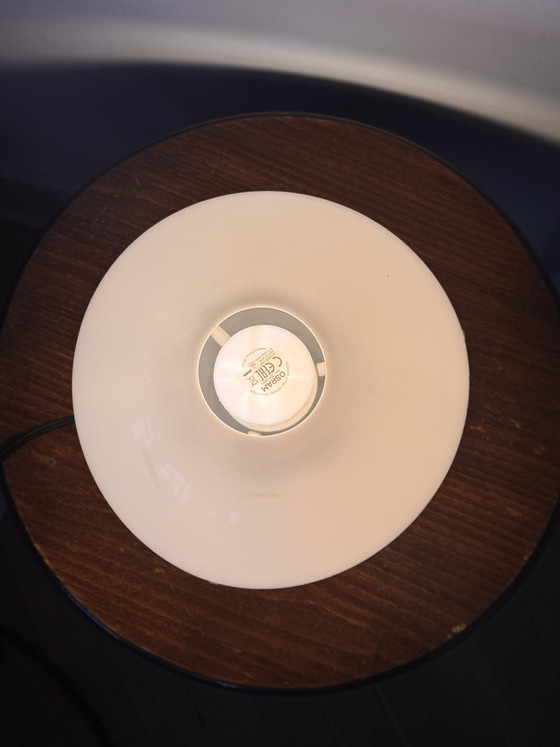 Image 1 of Lampe de table vintage Harvey Guzzini – Modèle "Nule" – Design Luigi Massoni – Made in Italy