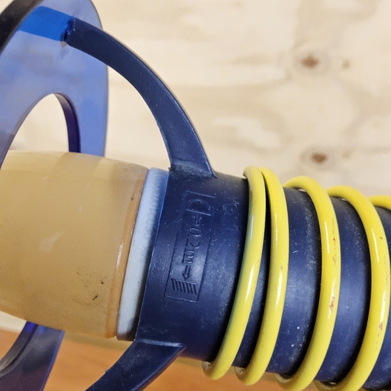 Image 1 of Vintage tafellamp Esto Oosterijk Memphis stijl (80s design) memphis style bureaulamp (kleurrijk)