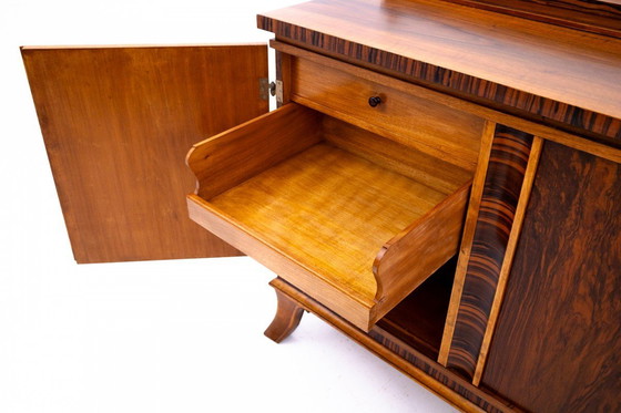 Image 1 of Chest of drawers - Art Deco buffet, Poland, 1940s.