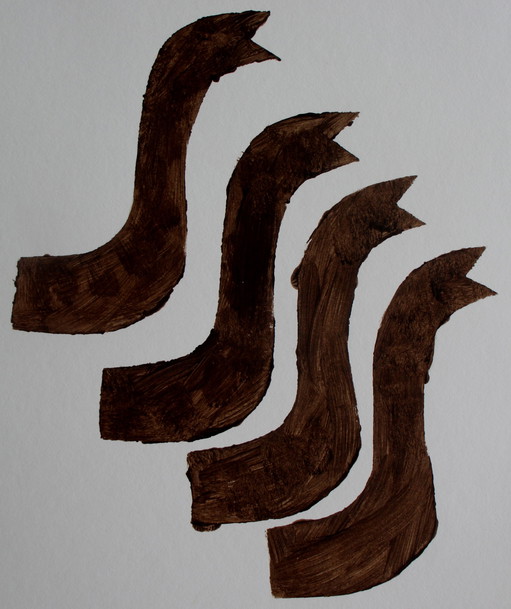 Klaas Gubbels: stampa con stencil - 2006