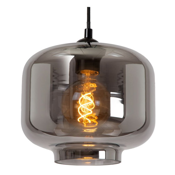 Lucide MEDINE Pendant Lamp - 3x E27 - Smoked - Stylish Design – Glass, Modern (photo 4 of 4)