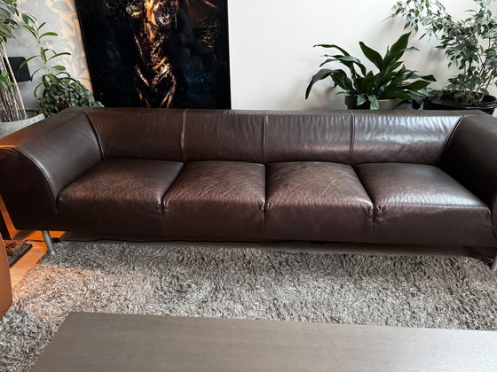 Image 1 of Montis Nindes Bank in pelle marrone