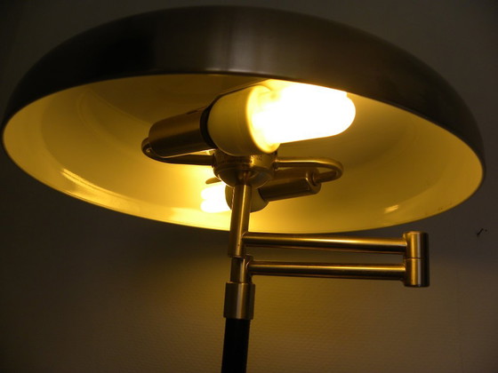 Lampada da tavolo/scrivania IKEA Grimso in acciaio spazzolato e pelle – Lampade da tavolo, rvs (photo 9 of 12)