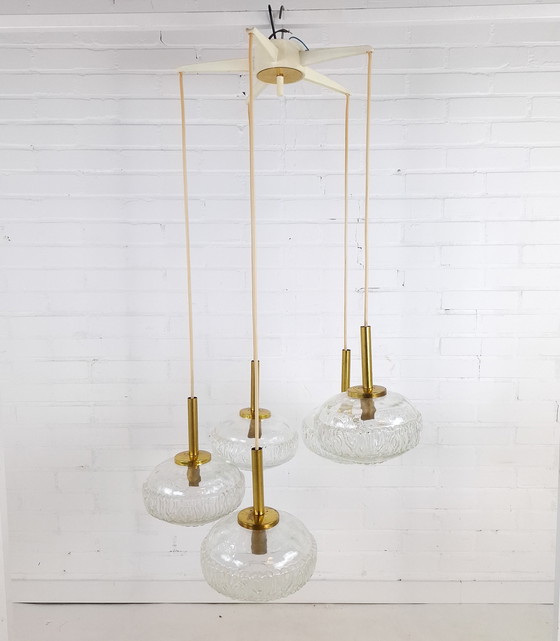Image 1 of Vintage pendant lamp Honsel
