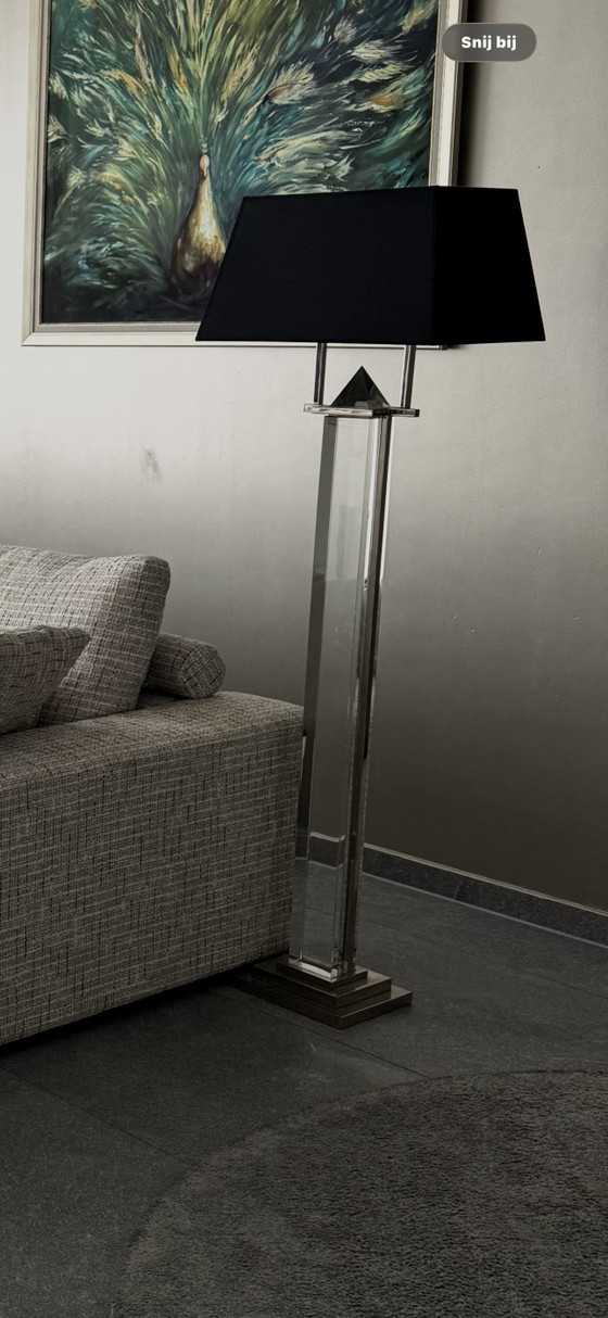 Vloerlamp Eichholtz – Vloerlampen, Silver, Glass (photo 3 of 10)