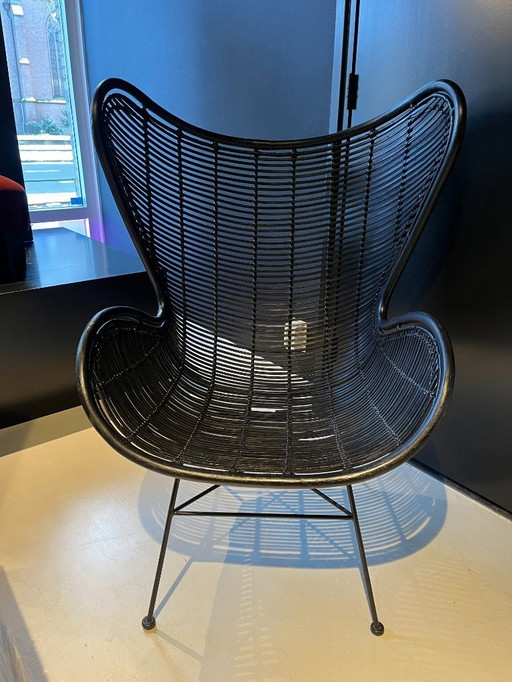 1x Bohemian egg fauteuil