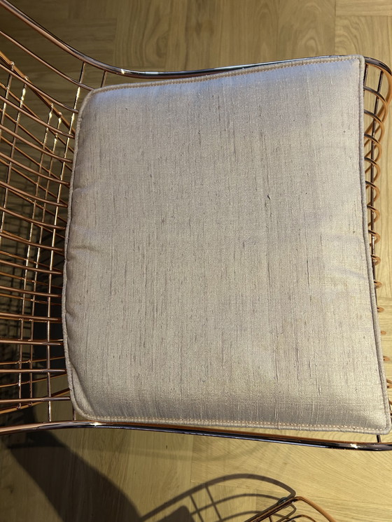 Image 1 of 2x MDF Italia Sign Filo Pink Gold mit Kissen