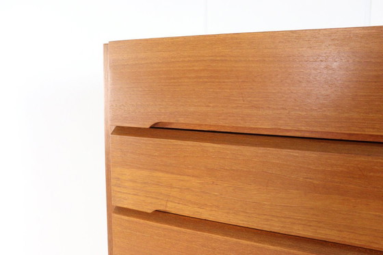 Image 1 of Grote hoge XL Deense ladekast vintage