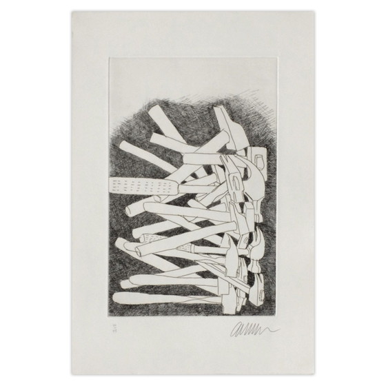 Image 1 of Fernández ARMAN Marteaux Grabado firmado 1994