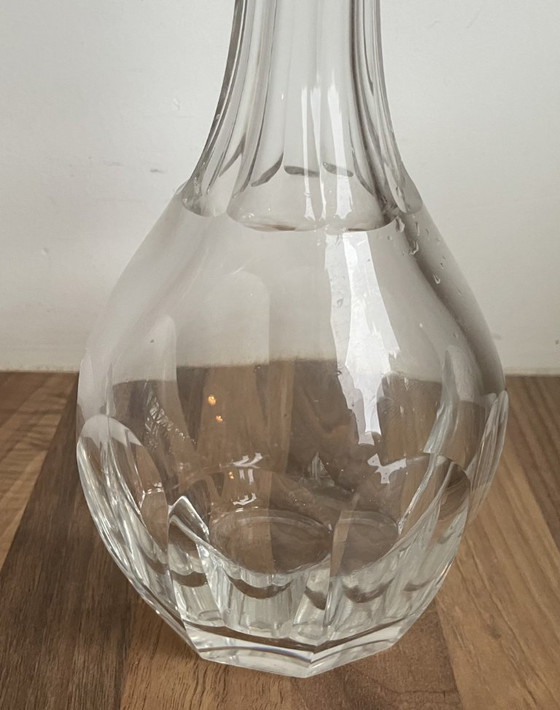 Image 1 of Saint Louis - Caraffa in cristallo sfaccettato Art Déco