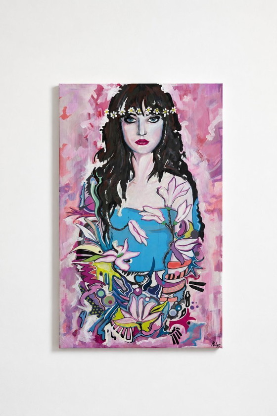 Image 1 of Maddalena FANFANI - Madame Magnolia - Artist canvas