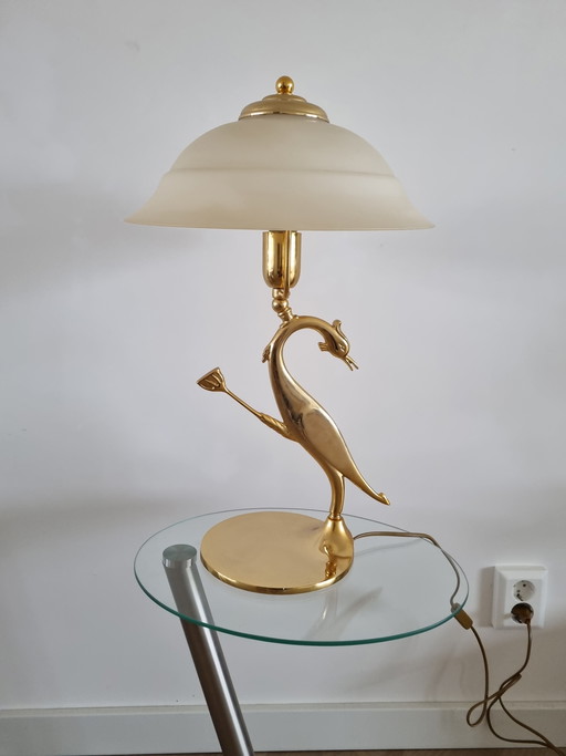 Table lamp Possoni Illuminazione Hollywood regency style