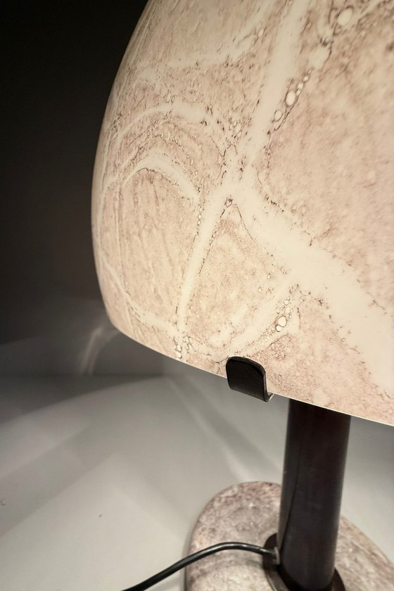 Image 1 of Lampe de table/champignon de Ludovico Diaz de Santillana pour Venini, modèle : 832, Italie, années 1960, exemplaire rare