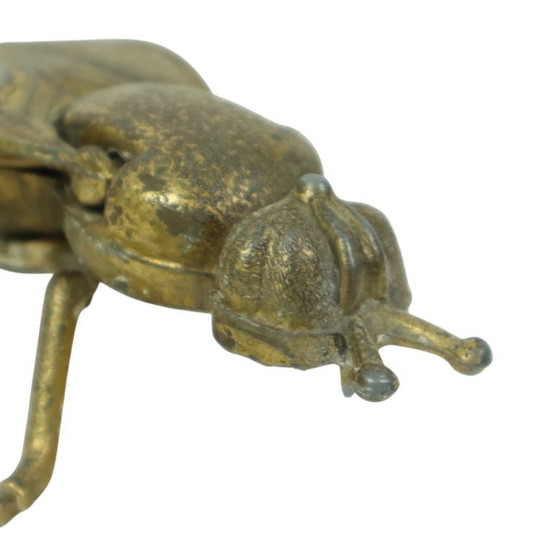 Image 1 of Statua posacenere in rame Fly