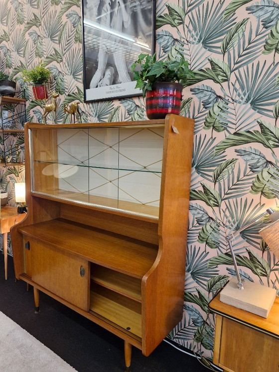 Image 1 of Vintage vitrinekast / buffetkast jaren 60
