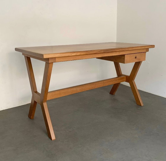 Image 1 of Oak desk from the 1960S