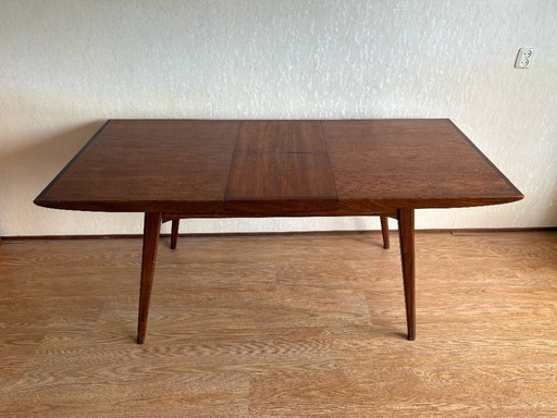 Mid - Century Teak Dining Table (1963) - Handmade & Extendable