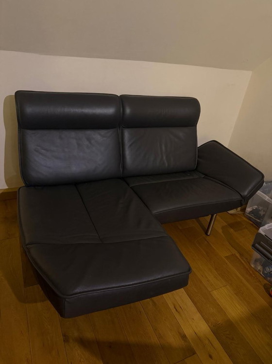 Divano funzionale de Sede DS-450 - Thomas Althaus - Pelle Umbra, Divani 2 posti, Metallo, Nero (foto 2 di 8)