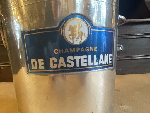 Vintage Champagnerkühler Weinkühler Castellane Französisch