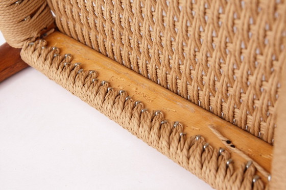 Image 1 of Niels Møller Dining Chair Set (6) – Models 77 & 57, Teak, Danish Cord, Mid-Century Modern, Denmark