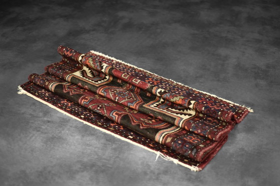 Image 1 of Tappeto vintage Zanjan Hamadan orientale tessuto a mano, Medio Oriente, anni '60