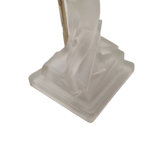 Image 1 of Art Deco tafellamp met halfnaakte vrouw, circa 1930