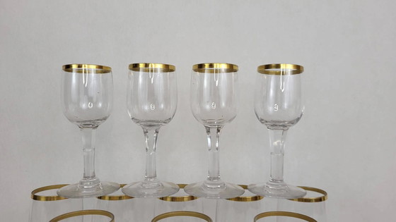 12 crystal liqueur/aperitif glasses – Glass & Decanter (photo 3 of 9)