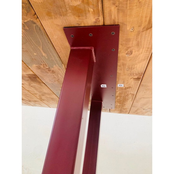 Image 1 of Vintage handmade table in recycled fir, Italy