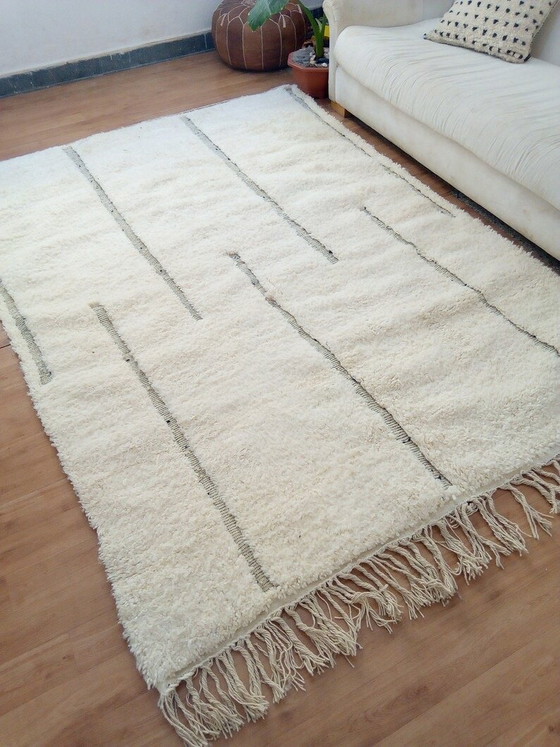 Groot Marokkaans wollen tapijt 3/4 m – Aime Té, Vloerkleden en tapijten, Wool (photo 5 of 5)
