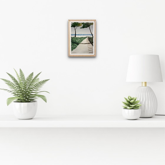 Image 1 of Watercolor artist's sketch
