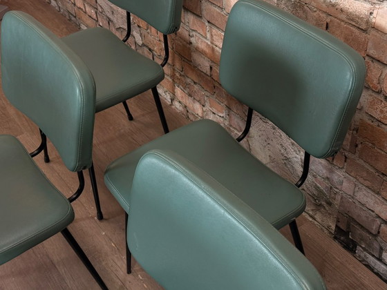 Satelliet Gerlin - Verde - Set de 6 | Skai, Sillas de comedor, Metal, Negro (foto 11 de 13)