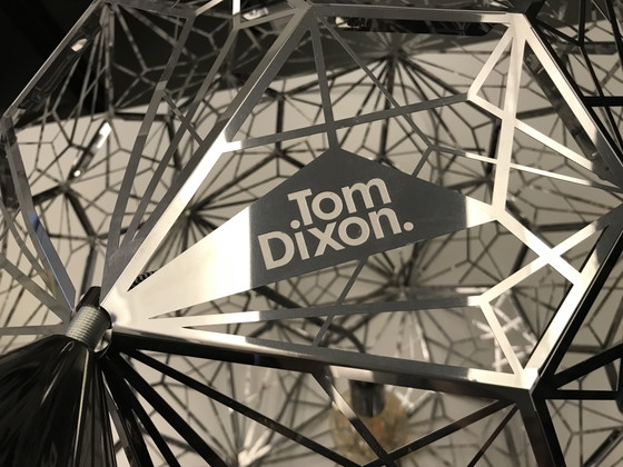 ETCH WEB STEEL DI TOM DIXON – Lampade a sospensione, Metal, polished steel (photo 4 of 6)