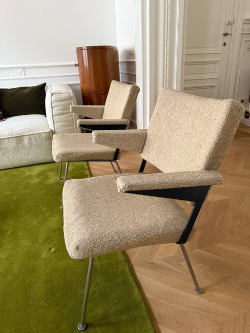 Pair of vintage Gispen armchairs by Andre Cordemeyer