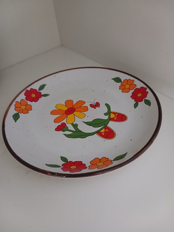 Vaisselle Enfant Vintage Années 70 3 Pièces Style Interpur – Ceramic (photo 3 of 7)