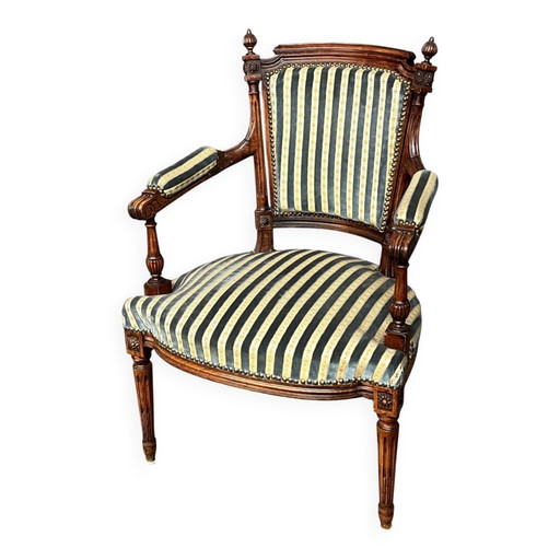 Poltrona antica in stile Luigi XVI. – fauteuils