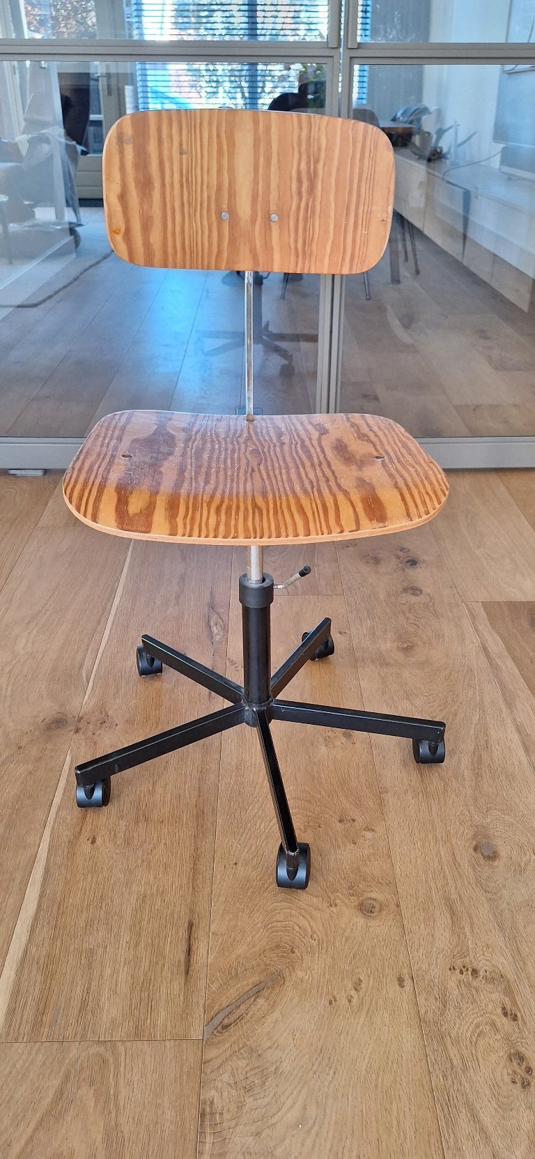 Vintage Jørgen Rasmussen Rabami Stole, Kevi Desk Chair, Danish
