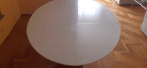 Samo Table by Carlo Scarpa for Simon Gavina – Rare Crystalline White Marble – Dining tables (photo 5 of 8)