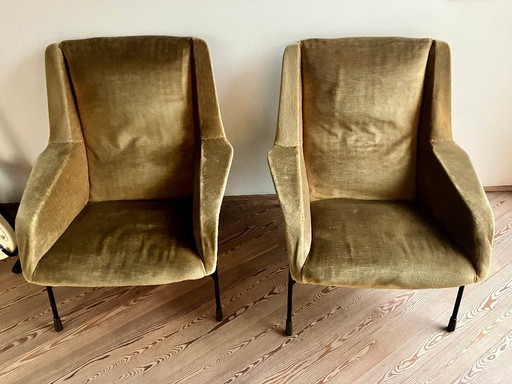 3x vintage S13 lounge chair by Alfred Hendrickx for Belform