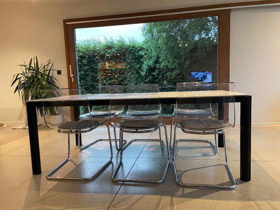 Image 1 of 1960s marble dining table | Artifort - Kho Liang Ie