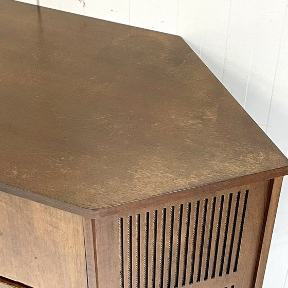 Image 1 of Vintage 60s/70s radio audio cabinet, mid-century