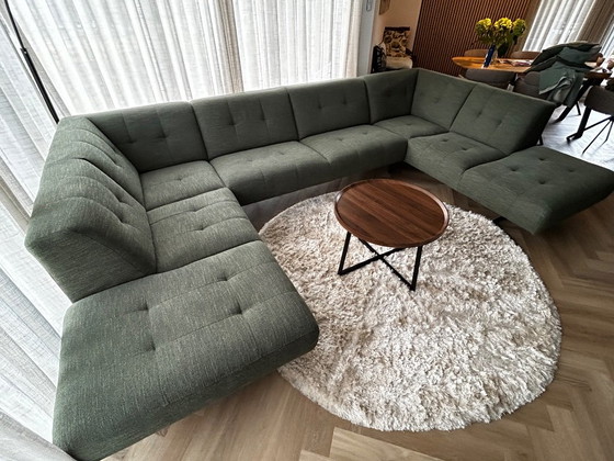 Montél Traffic U-Corner Sofa - Leaf Forest Green Design Sofa – Montel, Textile (photo 4 of 14)