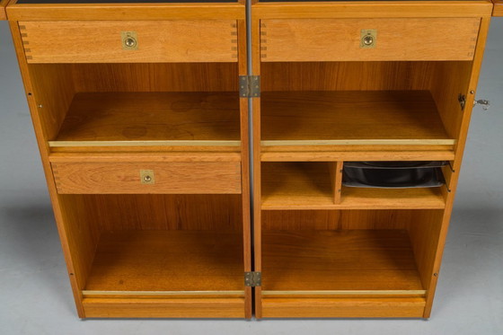 Image 1 of  Bar del capitano in teak danese di Reno Wahl Iversen per Dyrlund, 1960