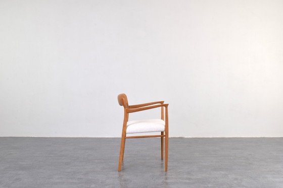 Image 1 of Dänischer Esszimmerstuhl Modell 56 aus der Mitte des 20. Jahrhunderts von Niels O. Møller für J.L. Møllers, 1950er Jahre