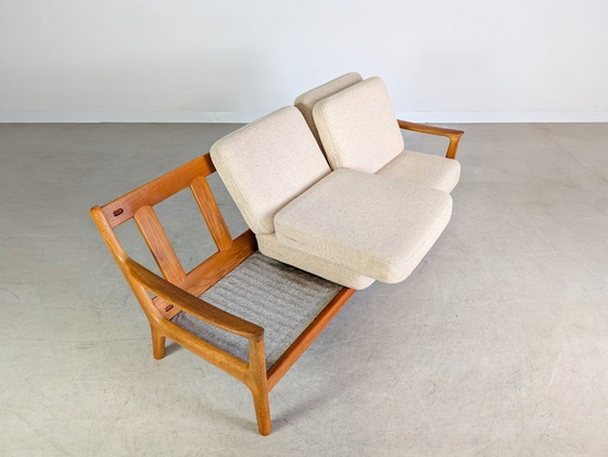 Image 1 of Midcentury sofa couch France & Søn Ole Wanscher Senator teak