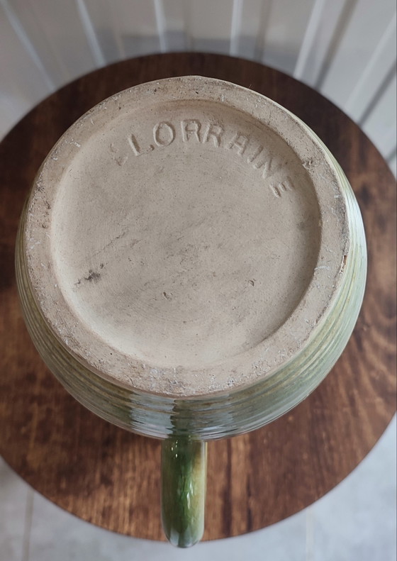 Image 1 of Krug Vase Steinzeug glasiert glasiert Lorraine